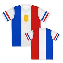 France Football Tee Jersey Graphic Print Merch Shirt Short Sleeve V-neck Tshirts Unisex Streetwear Soft Casual Tops XXS