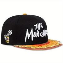 Donut Flat Top Baseball Cap Bucket Hat Unisex Embroidered  Wide Brim Adjustable Sunscreen Hat Street Dance Hip Hop Hat Board Hat Adjustable&adult geltona