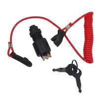 Portable 175974 5005801 For Johnson Evinrude 40-200HP High Quality Ignition Switch & Key Assembly With Lanyard Outboard Part
