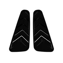 2pcs For Ford For Mustang MK5 2005-2014 Rear Window Louvers Car Vent Side Tuyere Louvers Vent Cover Trim Sticker