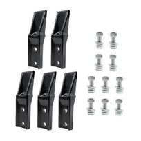 Bucket Teeth Attachment Set Multifunctional Steel Ripper for Front Loader Mini Tractor Attachment Accessories