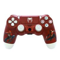 Wireless Bluetooth Controller for PS4, Dual Motors Dual Vibration Gamepad Compatible with PS4