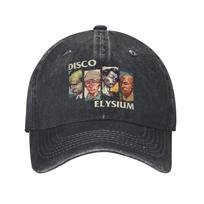Disco Elysium Game Fans Trucker Hats Outfit For Unisex Baseball Cap  Retro Wear Sun Caps Adjustable Adjustable