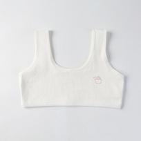 Girls Underwear Development Period Girls Breathable Skin-friendly Bra Middle School Students No Steel Rim Sports Vest Direct Batch s code（ 20-32.5kg ） balta