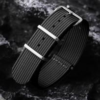 Premium Ribbed Nylon Watch Strap 18mm 19mm 20mm 22mm for Omega Military Casual Watchband for Seiko Army Sport Replacement Band 20mm juoda