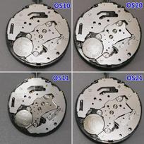 Japoniški originalūs laikrodžių mechanizmai: OS10, OS20, OS21, OS11, OS1A, OS00, OS30, OS60, OS80 OS10/20 Long second-hand coil