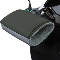 Motorcycle Universal Handlebar Muffs Winter Equipment Mitts Warmer Gloves Waterproof Handmuffs Riding Handle Grip Gauntlets žalia