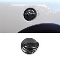 Tikro anglies pluošto benzino kuro bako dangtelio apdaila, tinkama Mini Cooper R serijai R55 R56 R57 2.0T gray