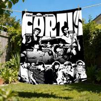 1 vnt. K pop, Cortis Lauko personalizuotas flanelinis pledas, Minkštas, lengvas personalizuotas flanelinis pledas, Skaitmeninė spauda, 80x120cm