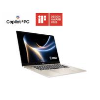 Laptop MSI Prestige 16 AI+ C3MG Core Ultra X9 / 32GB RAM / 2TB SSD / 16″  OLED 2.8K / Intel Arc B390 / Windows 11 Pro / US išdėstymas /  (Platinum Gray)
