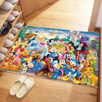 1pc Mickey-Mouse-and-Minnie-(10)_01 Carpet Area Rug, Bedroom, and Playroom Durable, Stain-Resistant, and Easy To Clean, Living Room 60cm by 90cm