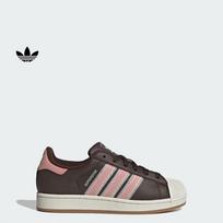 Adidas SUPERSTAR II - Classic Shell Head Board Shoes for Women - Adidas Three Leaf Clover JP8167 35.5 tamsiai ruda spalva