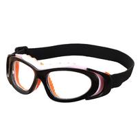 Professional Impact Resistant Sports Glasses Adjustable Safety Goggles for Basketball Cycling Protective Eyewear black
