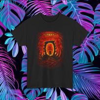 Elder Scrolls Oblivion Gate T-Shirt Dark Fantasy RPG Graphic Tee top M