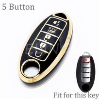 Shell For Infiniti For Nissan Qashqai X-Trail T32 T31 Juke J10 J11 Kicks Tiida Pathfinder Note Tpu Car Remote Key Case Cover