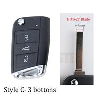 For Volkswagen Vw Golf 7 4 5 Mk7 Mk4 6 Tiguan Gti For Skoda Octavia A7 For Seat Leon Ibiza Altea Car Key Fob Case Shell Housing