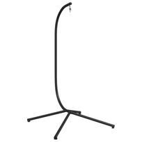 Hanging Chair Frame without Basket Black Steel