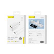 Foneng Usb Wall Charger Adapter For Smartphone Iphone Ipad Qc3 0 balta