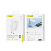 Foneng Eu65 20W Pd Wall Charger For Iphone 12 13 14 1Xusb-C balta