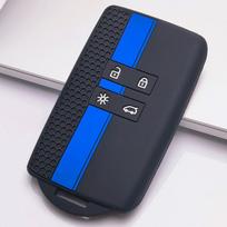 Key Fob Cover for Renault Megane Talisman Kadjar Captur Koleos Arkana Scenic Espace with Keychain Anti-Scratch Surface Shockproof Structure juoda