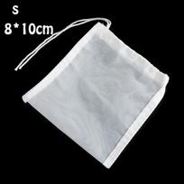 Reusable Fine Mesh Cold Brew Coffee Food Grade Almond Nut Soy Milk Bag Colander Filter Strainer 12cm*15cm