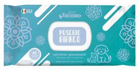 Record Italy | Wet Wipes | For Daily Care - Musk 40 Pcs.