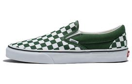 Vans Classic Slip-On 'Checkerboard Green' 36