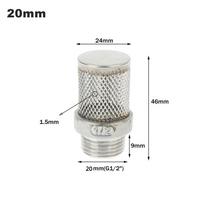 Garden Irrigation Pump Mesh Filter Precision Metal Hose Water Filtration for Vegetable Greenhouse System 20mm