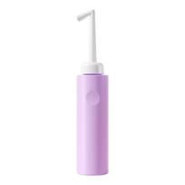 Manufacturer Vagina Washing Peri Bottle Modern Upside New Design Eco-Friendly Retractable Nozzle Outdoor Bathroom Toilet (Purple,EVA) violetinė