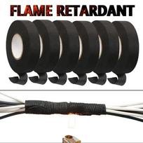 Fiberglass Cloth Tape 9/15/19/25mm – High Temp Resistant Wire Harness Wrap for Car Engine, Electrical Cable 15mm