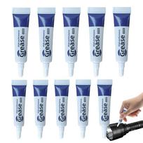 Plumbers Grease Waterproof Silicone Faucet Grease 10pcs Silicone Grease Diving Lube Clear Machine Lube Prevent Valves balta