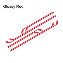 Car Body Side Stickers For Ford Transit Custom Camper Van Motorhome Long Stripes Decoration Graphics Auto Tuning Accessories