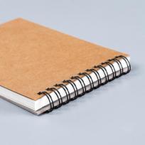 A4/A5/A6/16K Universal Sketchbook Drawing Book Art Student Hand-drawn Book Blank Thickened Coil Loose-leaf Hard Cover Flip Up A6 30sheets