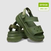 Crocs Women Soho Y Strap Sandal armY Green 211755 309 Army green/w8(250mm)
