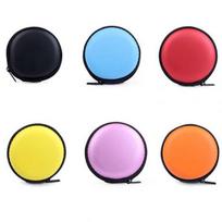 Earphone Headphone Headset USB SD Card Mini Zipper Storage Bag Box Pouch geltona