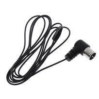Fm Antenna Natural Stereo imtuvo kabelis radijo / Hi-Fi / DAB / TV garsui juoda