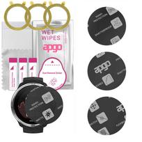 3x apgo MATTE Hybrid Glass Screen Protector for Suunto 9, tempered glass substitute, non-cracking