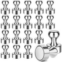 1/50pcs Magnetic Pins Neodymium Magnetic Thumbtacks for Whiteboard Cone Super Strong Fridge Pushpin Magnets Home Storage Tools 2pcs (1Pair)