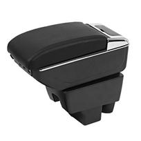Car Storage Box Central Armrest Fit for Skoda Rapid 2013  2018
