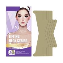 Neck Patch, Moisturizing & Firming Neck Anti-Wrinkle Patch, Neck Lift Strap For Double Chin Neck & Chin, Smoothing Neck Wrinkles, 1 Box (5 Tablets) One Size balta