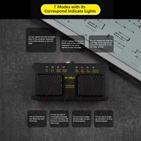 M VAVE CUBE TURNER PRO Rechargeable Wireless Intelligent MIDI Control Pedal Page Turner Pedal Music Sheet Turner juoda