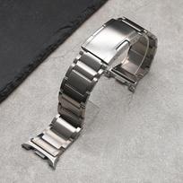 Titanium Strap for Samsung Galaxy Watch 8 40mm 44mm 8 Classic 46mm Luxury Bracelet for Galaxy Watch 7 6 5 4 FE 4/6 Classic 5 Pro Galaxy 8classic 46mm sidabras