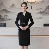 Women's Professional OL Uniform Dress M