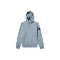 Stone Island Ss21 Dyed Logo Casual Hoodie Men hoodies Blue 741564151-V0046 XXL
