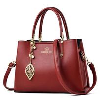 Fashi Solid Color With pearl chain One Shoulder Bag Portable Casual Large Capacity Cross-body Handbag For Women bordinė