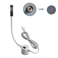 Red Laser Sewing Laser Guide Adjustable Hose Dot Line Cross Head Sewing Positioning Light Magnetic Base USB Powered 100MW