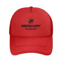 Mercury Racing Mesh Baseball Caps Snapback Fashion Baseball Hats Breathable Casual Casquette Outdoor For Unisexs And Womens One Size