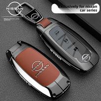 ATB3   3 Buttons Car Remote Key Case Cover Shell for Nissan Teana Qashqai X-Trail Kicks Tiida for Infiniti Car Keyring juoda