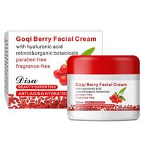 Goji uogų veido kremas Antioksidacinis pagerina odos toną Veido kremas Su hialurono rūgštimi Drėkinantis Anti-senėjimo Stangrinantis Goji uogų kremas 1pc