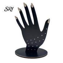 Jewelry Holder Stand Hand Shape Ring Holder, 2D Wooden Display for Bracelet And Earring Rings Necklace, Minimalist Dresser Decor, Decorative